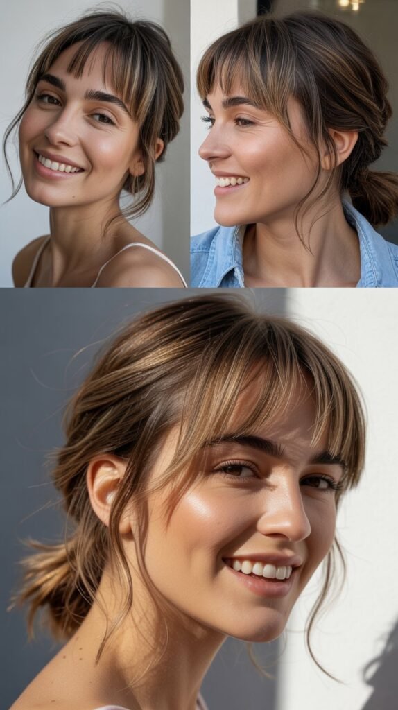 Wispy Bangs with Undercuts