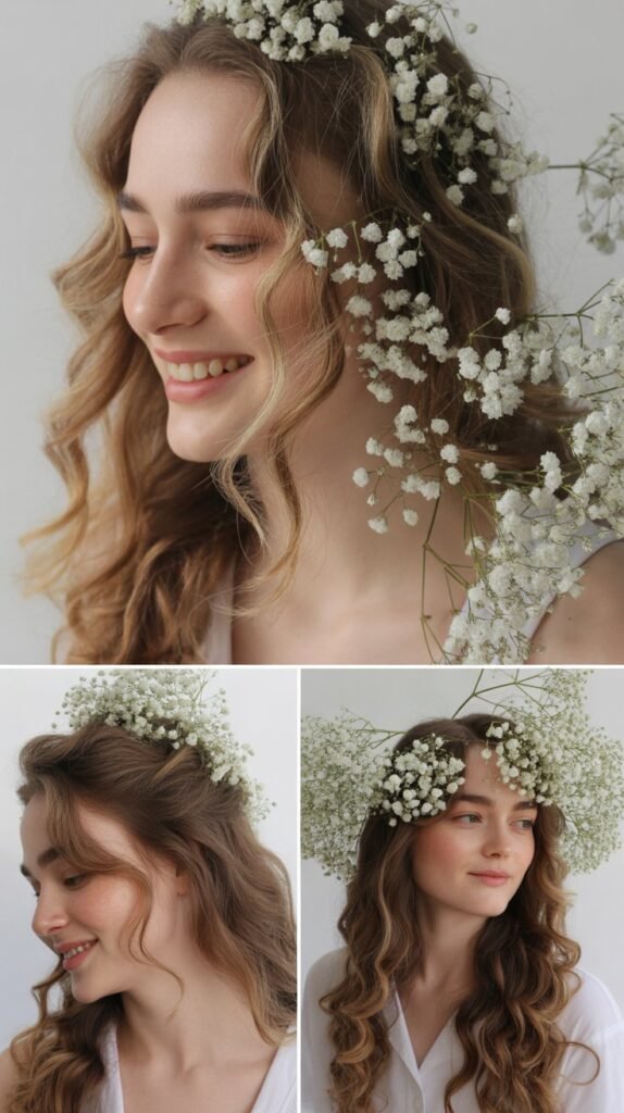 Ethereal Waves with Baby's Breath