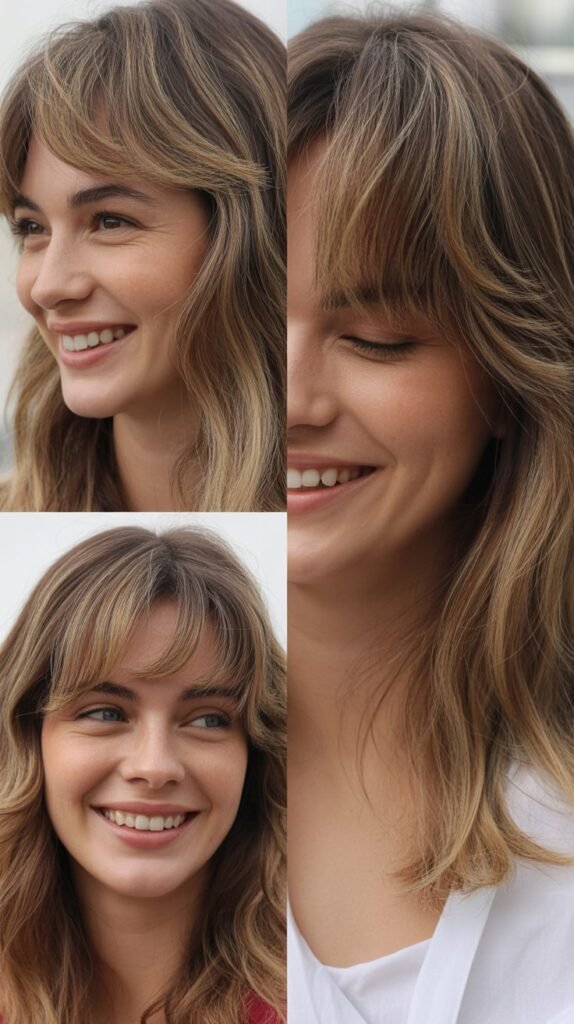 Wispy Bangs for Thick Hair: Managing Density