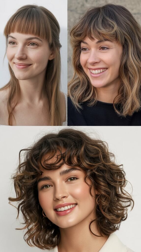 The Role of Hair Texture in Wispy Bang Success