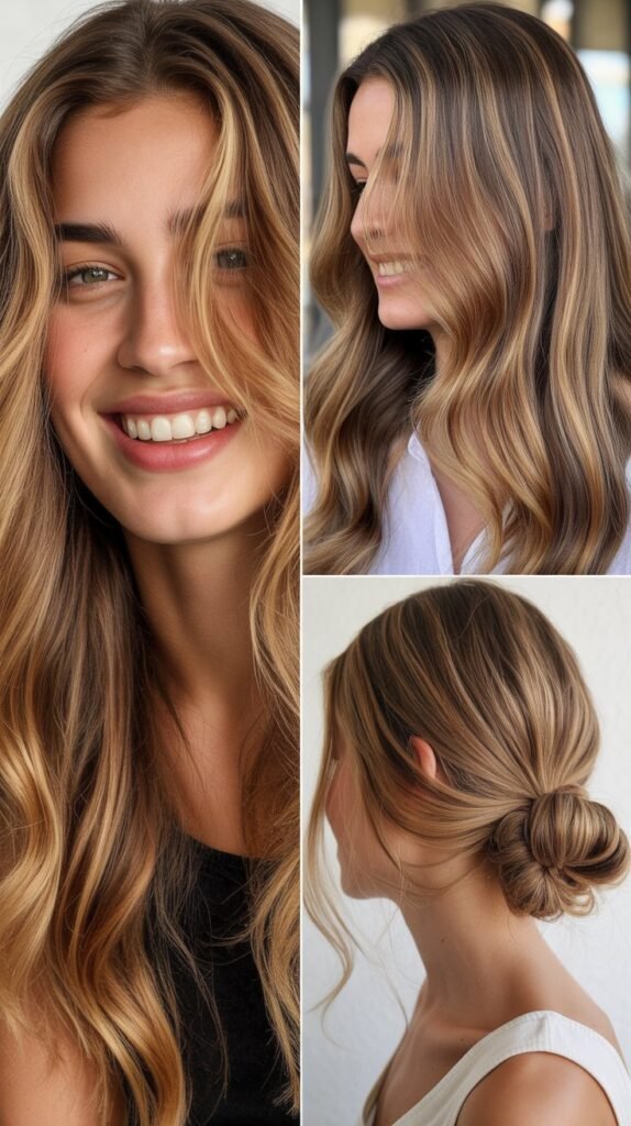 Toffee and Honey Dual-Tone Highlights