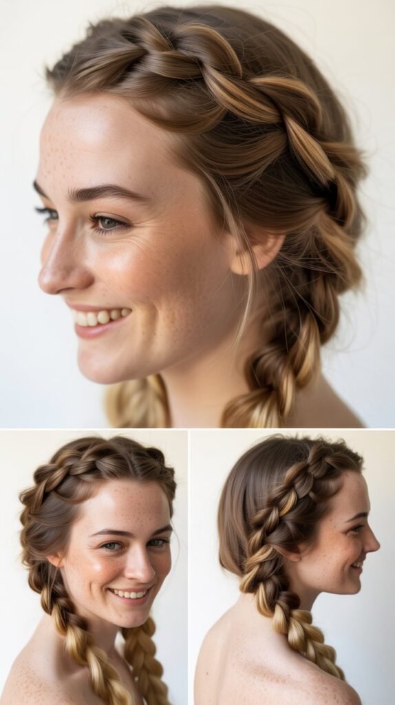Cascading Waterfall Braid