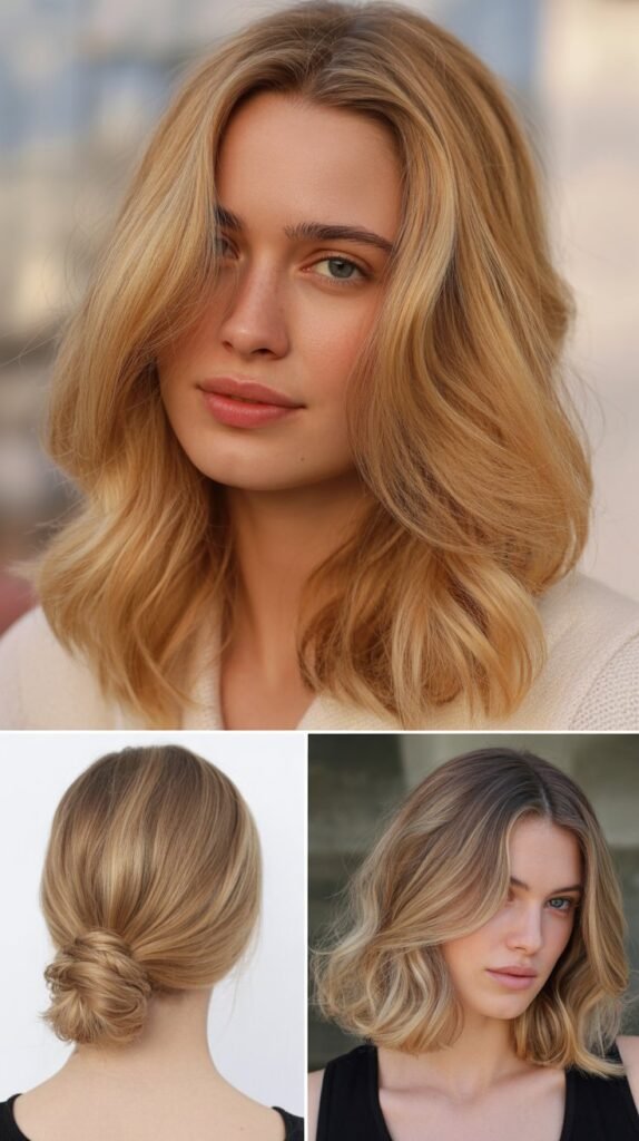  Warm Honey with Buttery Blonde