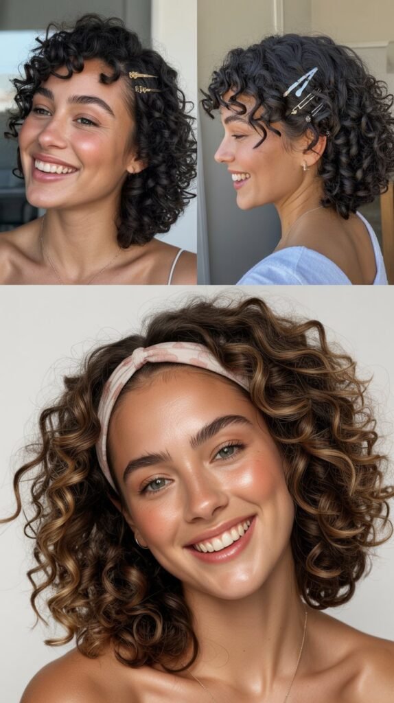  Defined Ringlets with Minimal Accessories