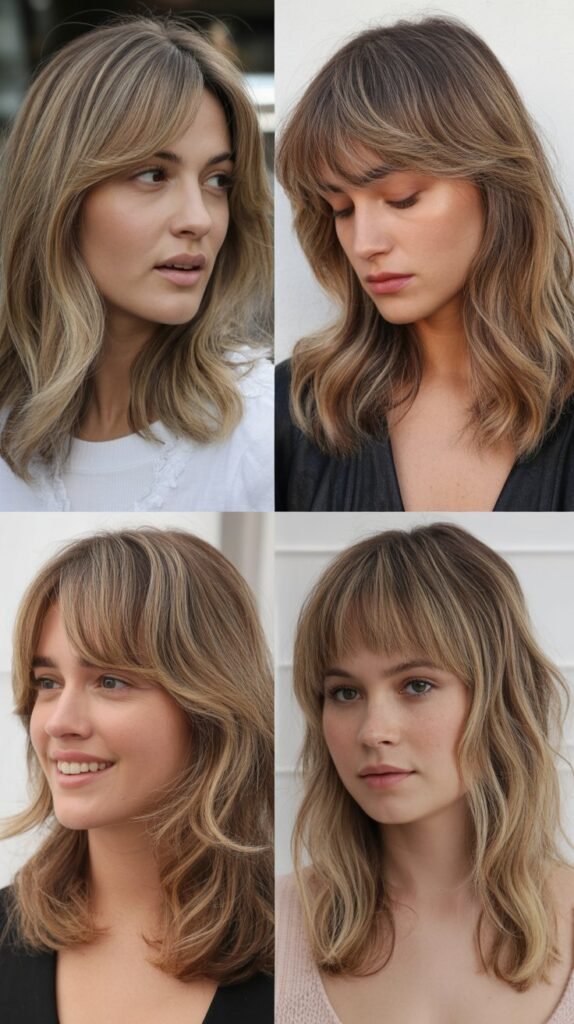 Wispy Fringe With Invisible Layers