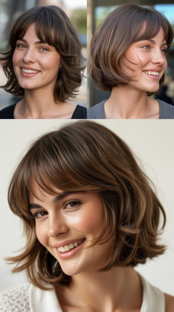 Wispy Bangs With Customized Layering