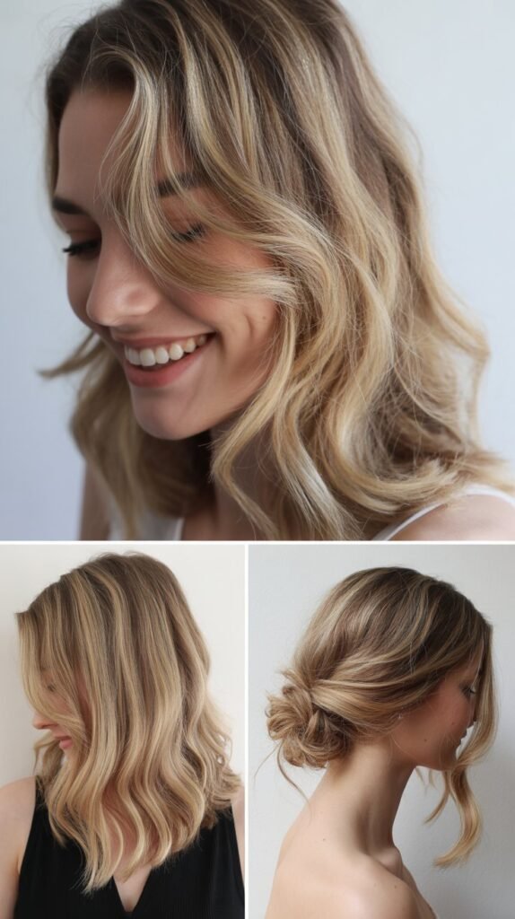 Champagne Blonde Highlights