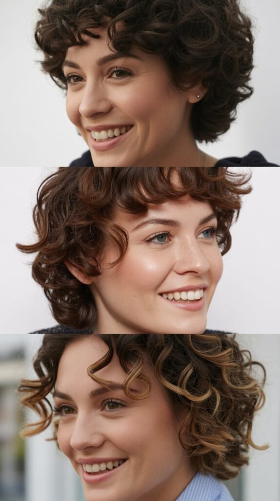 Curly Ivy League Cut