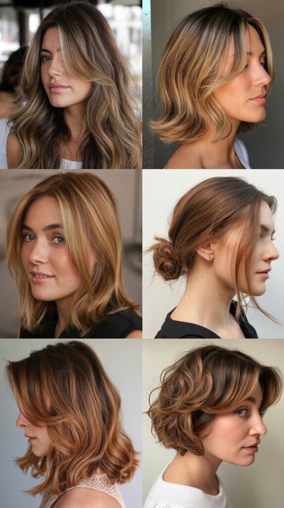 Seasonal Transitions for Caramel Highlights