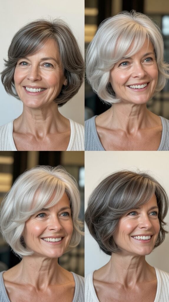 Stacked Bob With Angled Sides