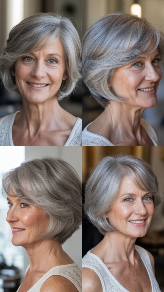 Rounded Bob With Internal Layers