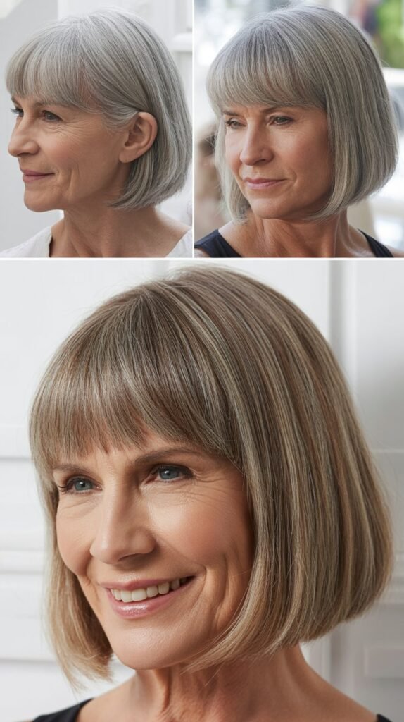 Straight Lob with Full Fringe