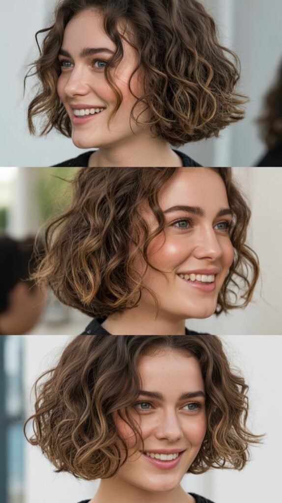 Tousled Wavy Bob