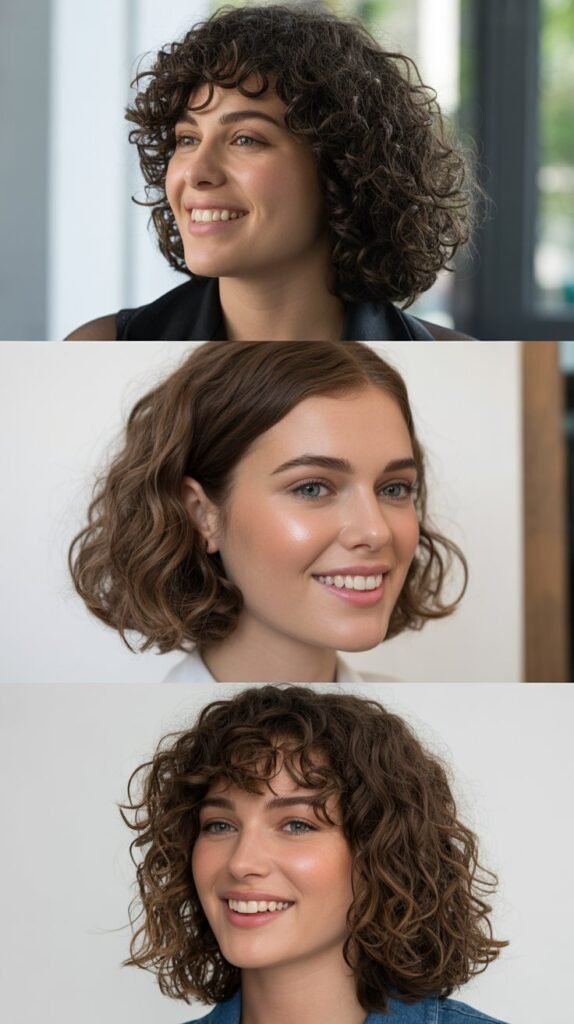 Curly Lob (Long Bob)