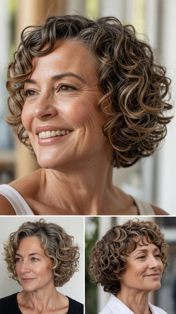 Curly Bob Variations for Maximum Definition