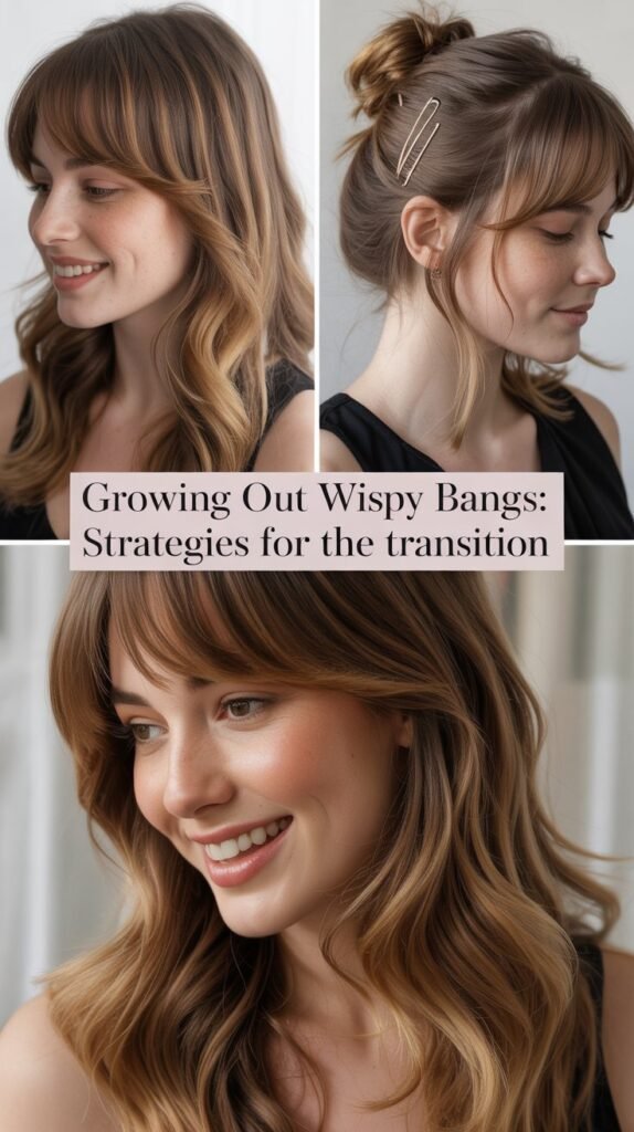 Growing Out Wispy Bangs: Strategies for the Transition