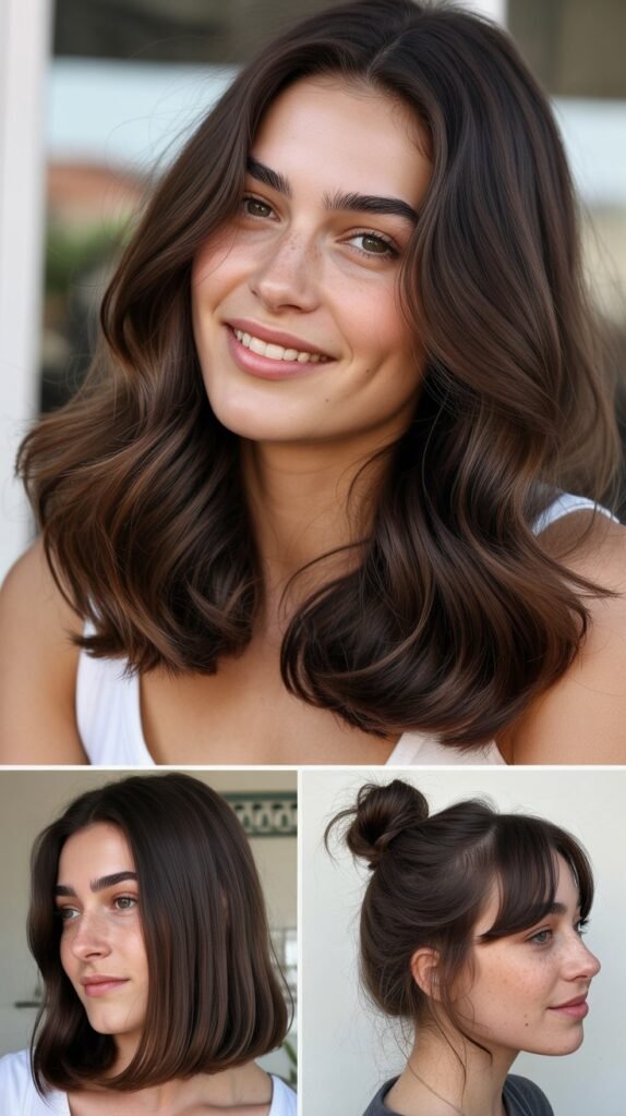  Classic All-Over Dark Chocolate Brown