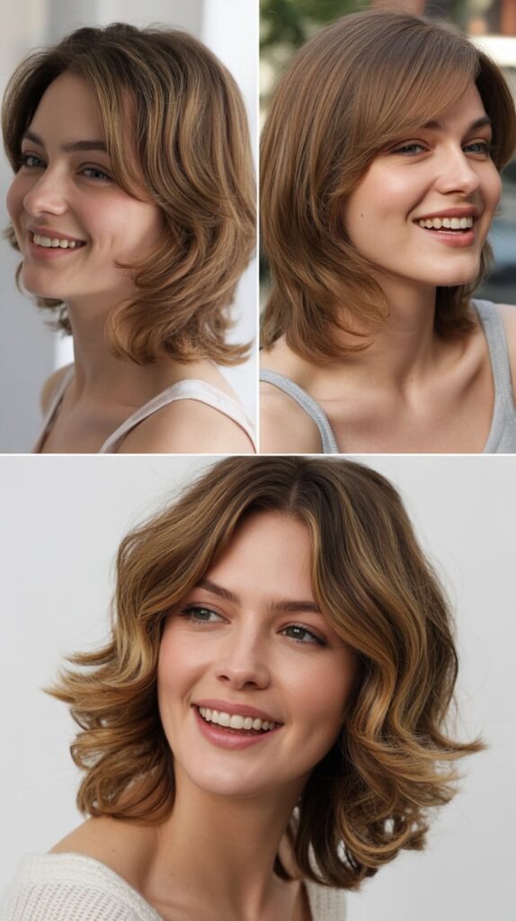 Shoulder-Length Layers: Classic Versatility