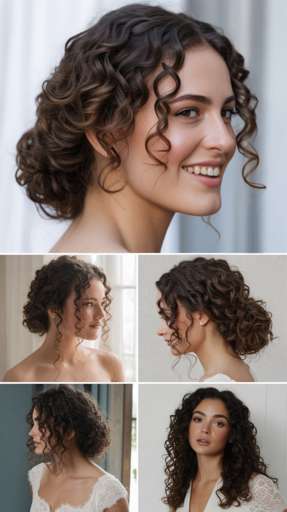 Grecian-Inspired Curly Goddess Style