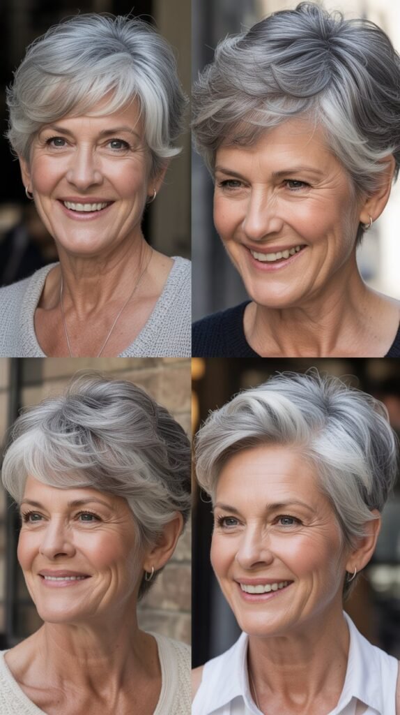 Rounded Pixie With Full Crown