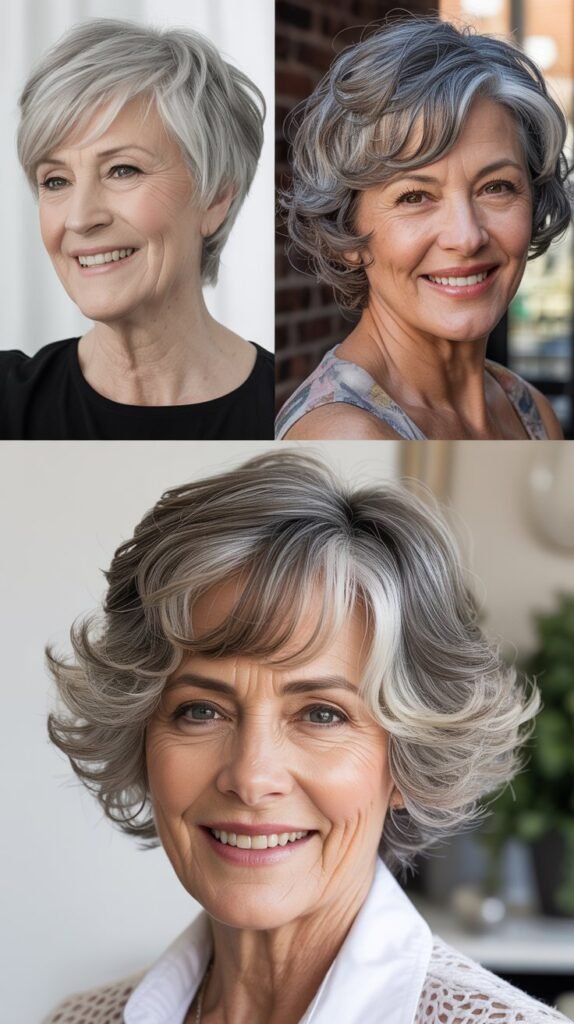 Textured Crop Cuts for Modern Elegance