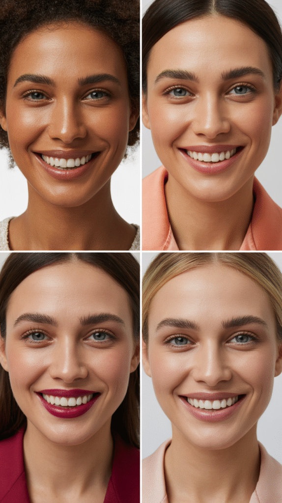 Dark Chocolate Brown Ombré Transitions