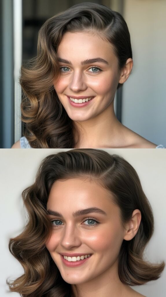 Deep Side Part with Volume