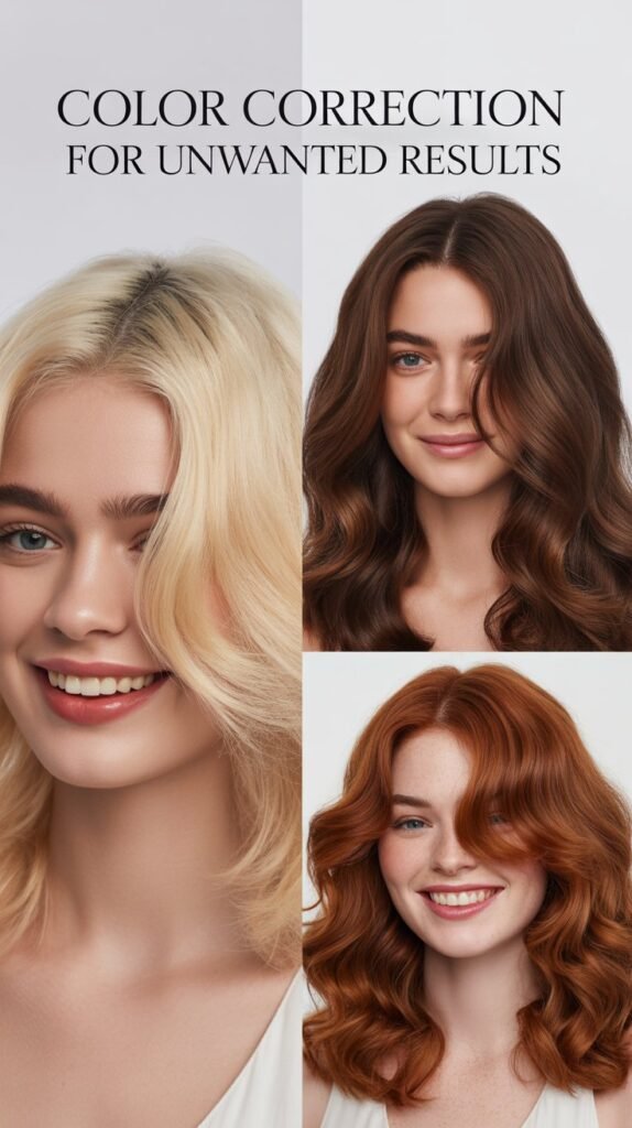  Color Correction for Unwanted Results