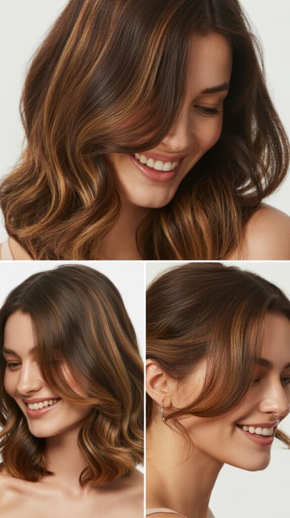  Benefits of Adding Lowlights to Chocolate Brown Hair