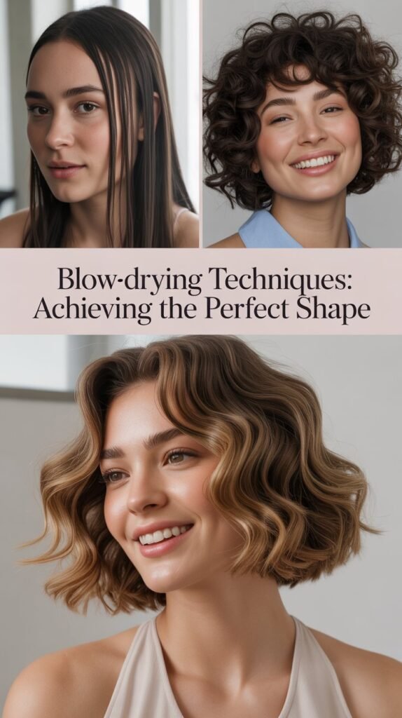 Blow-Drying Techniques: Achieving the Perfect Shape