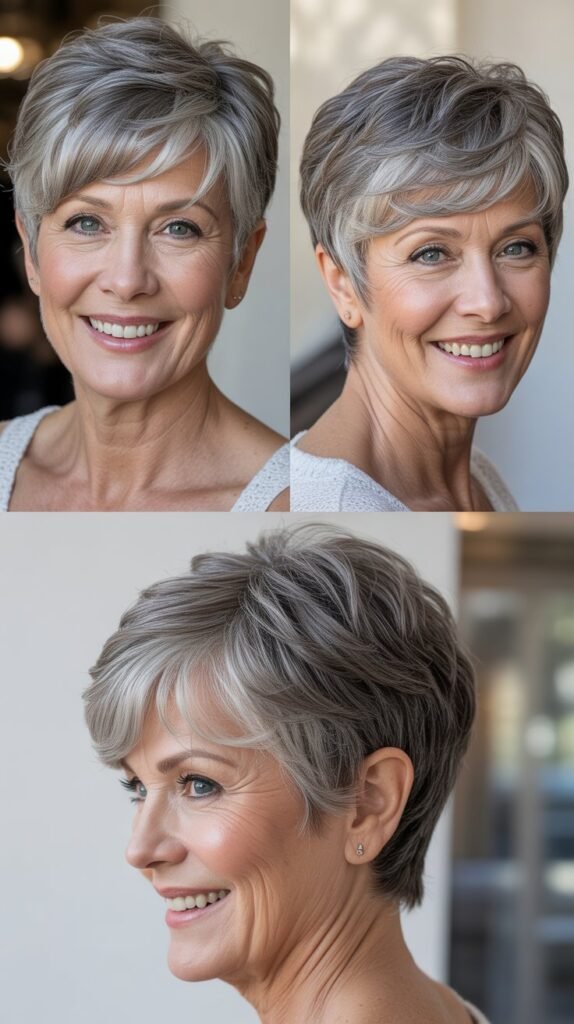 Graduated Pixie With Volume