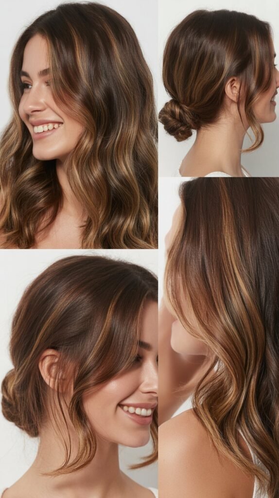 Hazelnut Brown Highlights