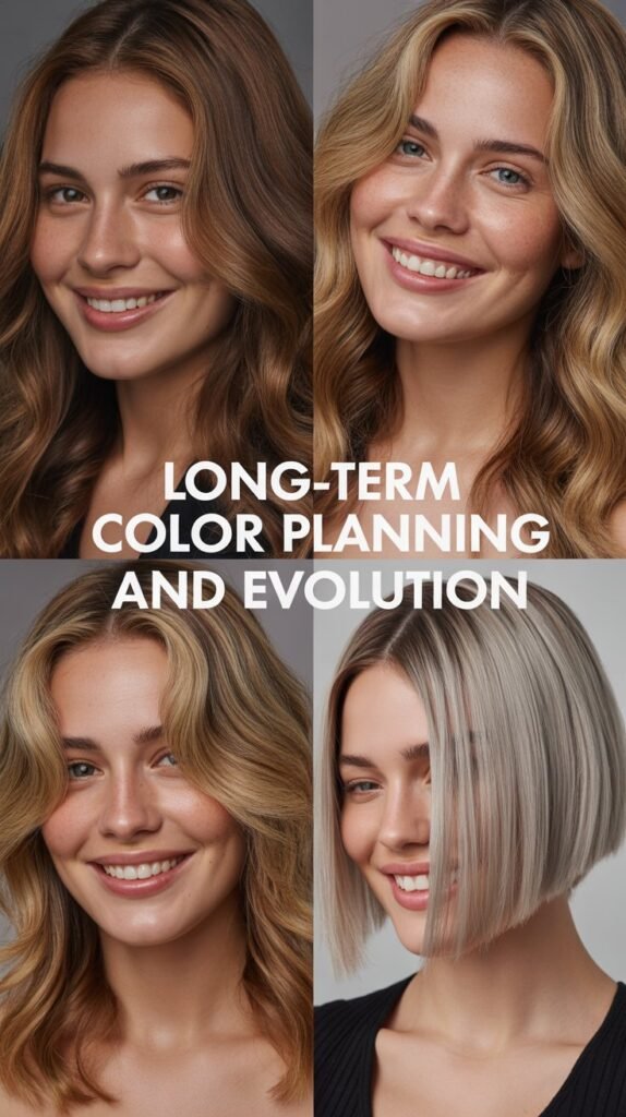 Long-Term Color Planning and Evolution