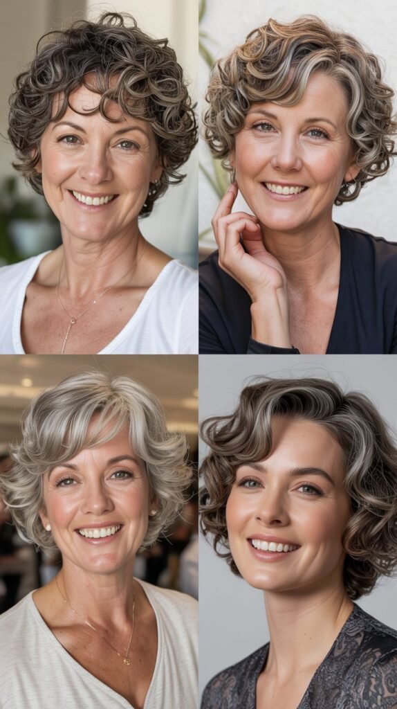 Face Shape Considerations for Short Curly Cuts