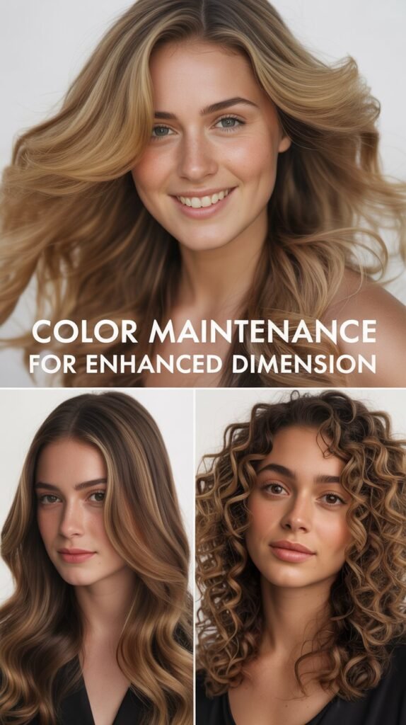 Color Maintenance for Enhanced Dimension