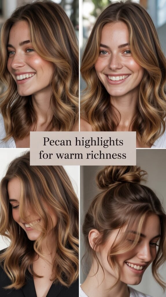 Pecan Highlights for Warm Richness