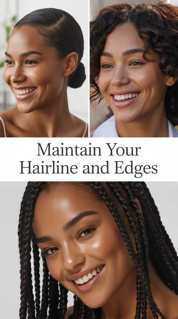 Maintain Your Hairline And Edges