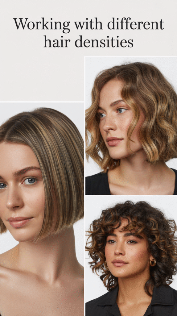  Working With Different Hair Densities