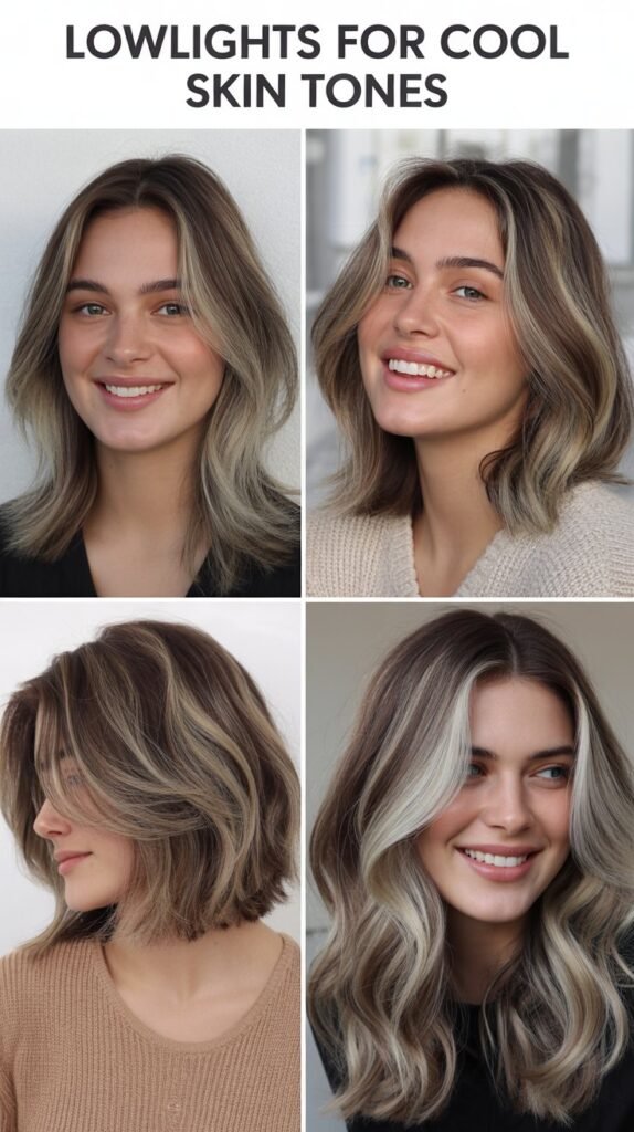  Lowlights for Cool Skin Tones