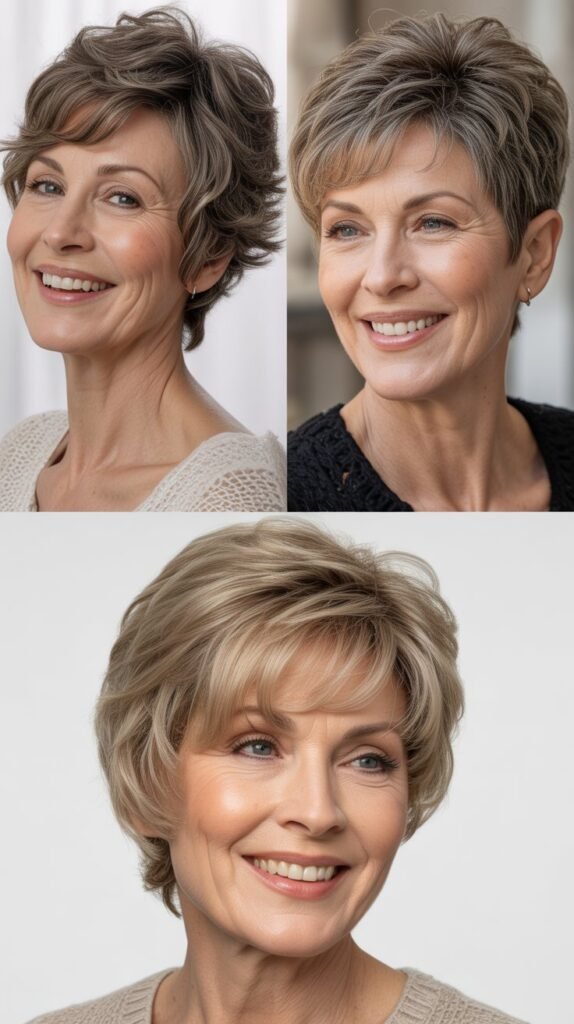 Short Crop With Textured Top