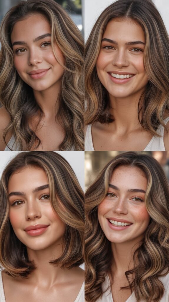 Lowlights and Makeup Coordination