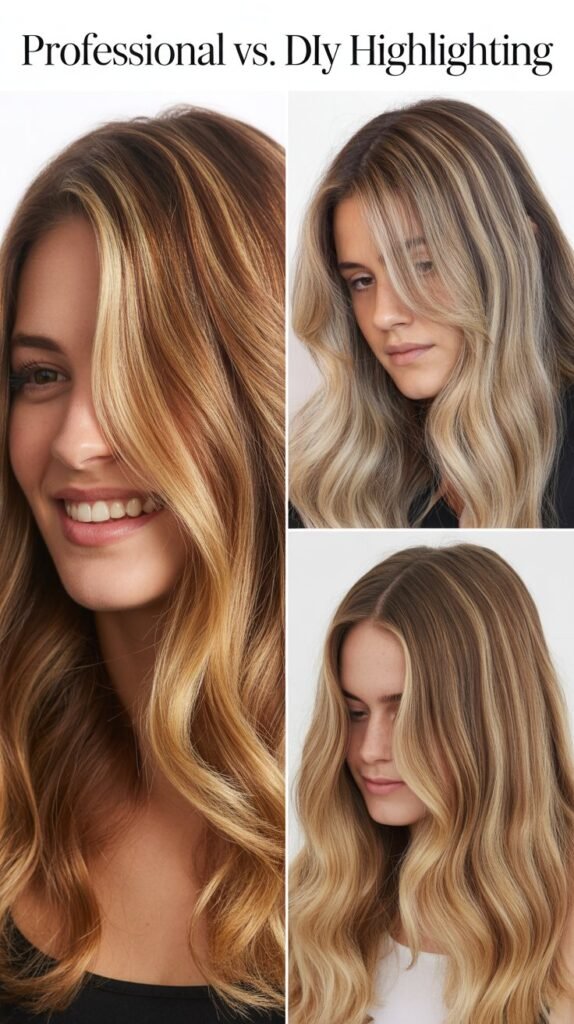 Professional vs. DIY Highlighting