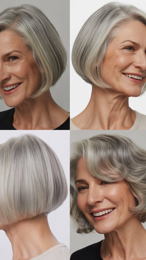 Sleek Bob With Razor-Cut Perimeter