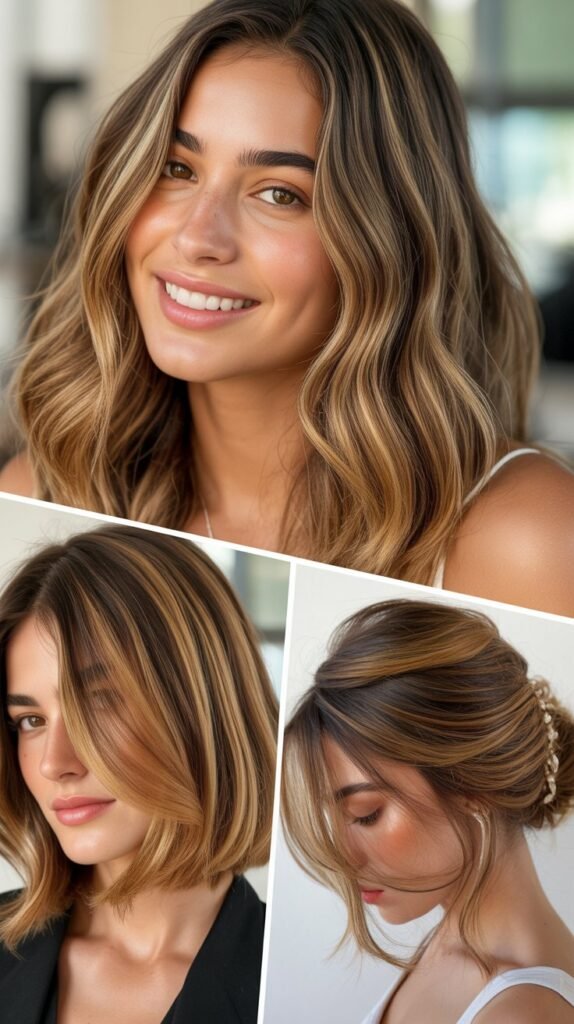 Highlighting for Different Hair Lengths: Long Hair