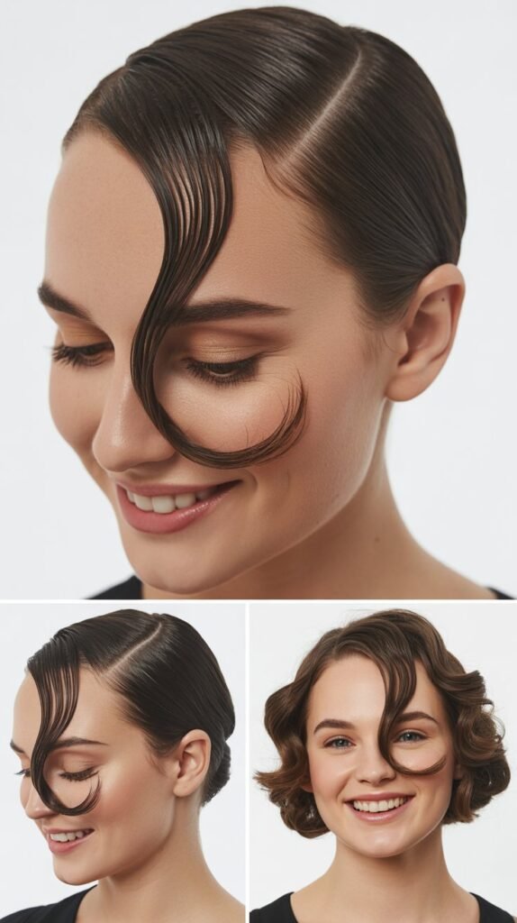 Layered Pixie With Long Temple Pieces