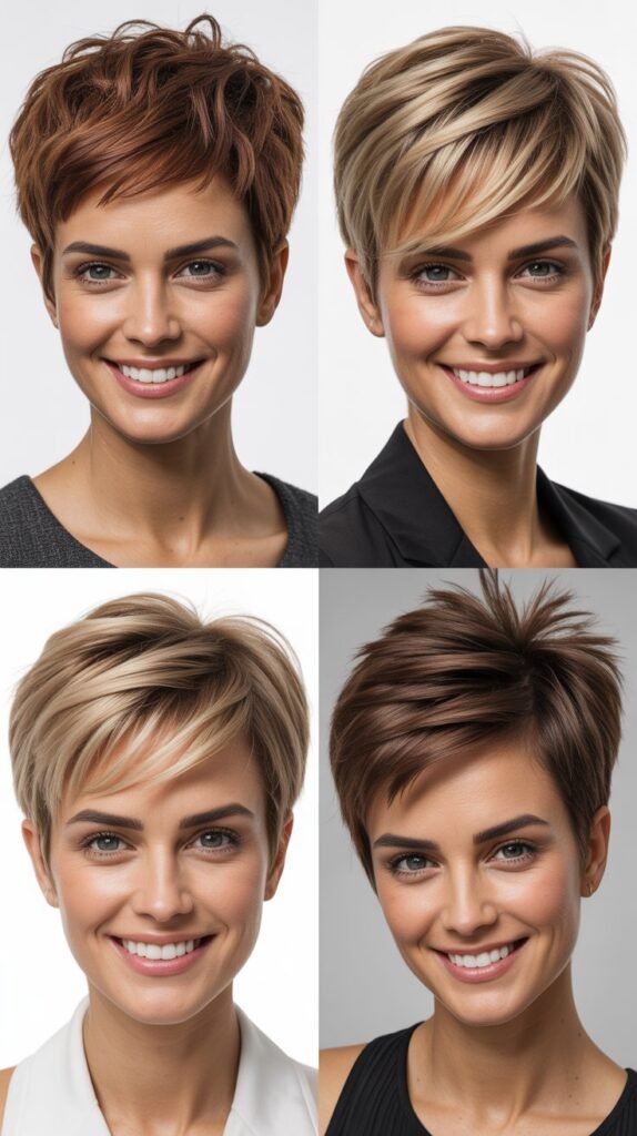 The Pixie with Root Shadow