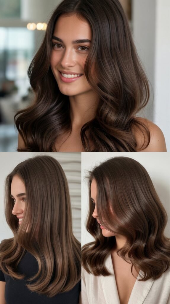 Dark Chocolate Brown Shine Refresh
