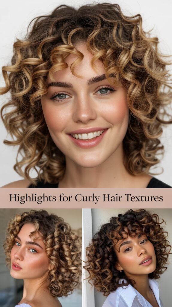 Highlights for Curly Hair Textures