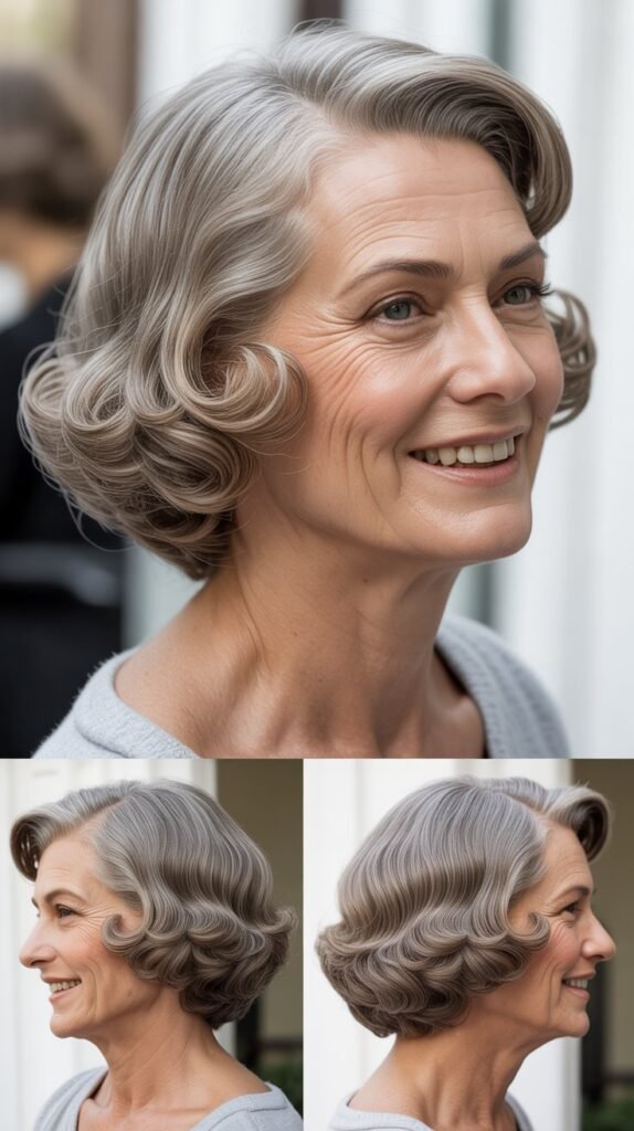 Classic Bob with Finger Waves