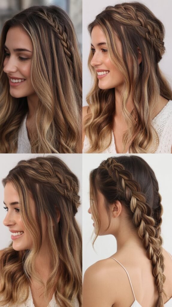 Caramel Highlights for Timeless Elegance